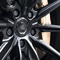 Jantes forgées XINGTU style JDM pour Nissan GT-R Subaru WRX 18 pouces 5x114.3 ET35 pour course Drag, jante large concave à rayons fendus