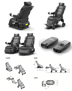 Siège de voiture de luxe en cuir sans barrière pour véhicules utilitaires, modèles Vito Alphard, avec design <span class=keywords><strong>rotatif</strong></span> et élévateur - Product Image 5
