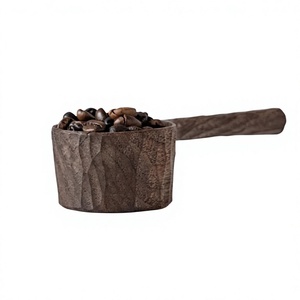 Cuillère à café en bois réutilisable et écologique au design classique, manches longs et courts, finition miroir pour le thé/le café, utilisation en cuisine - Product Image 4