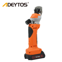 ADEYTOS Tragbare Kabellose Schafschermaschine mit Bürstenlosem Motor, Wiederaufladbare Lithium-Batterie, Elektrischer Clipper mit 30mm Schnittlänge