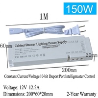Alimentation LED multifonctionnelle AC/DC à tension constante 220V/DC12V/24V/36W à ports multiples pour éclairage de meuble - Offre Spéciale