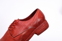 Chaussures en cuir de cheval lavées à la main Goodyear semelles en cuir célèbre marque Designer à lacets Derby Oxford chaussures personnalisées en gros