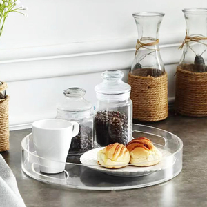 Bán buôn tùy chỉnh Kệ Acrylic hiển thị khay với hình dạng tròn cho kích thước tùy chỉnh giá rẻ với bán - Product Image 1