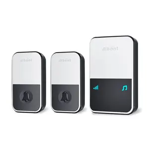 4-level Volume Battery Operated Touch Button Wireless Cordless Doorbell