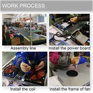 Manufacture Two-Burner Electric Assembly Induction Cooktop <b>with</b> Glass Surface for Built-In Household Use - Product Image 4