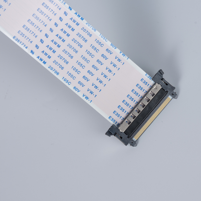 Customized AWM 20706 20798 80C 60V 45 16 8 Pin 0.5 1.0 0.4mm Pitch FFC FPC Flat Flexible Ribbon Cable