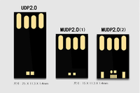 Grado A Venta al por mayor USB 2,0 Flash Drive Chip Naked USB Memory Stick con UDP No requiere carcasa