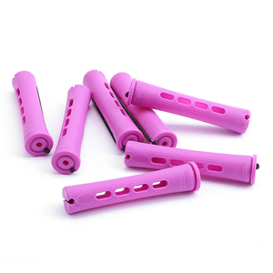 12 pièces tiges de permanente pour <span class=keywords><strong>cheveux</strong></span> tiges de permanente courtes à vague froide tiges de permanente en plastique rouleaux de bouclage pour <span class=keywords><strong>cheveux</strong></span> avec peigne à queue en acier - Product Image 2