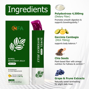 OEM Private Label Bowel Movement Jelly with Polydextrose Supporting <b>Your</b> Healthy Weight Goals and Digestion Support Jelly - Product Image 3