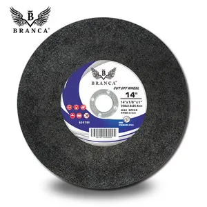 BRANCA热卖350x2.5x25.4毫米切割盘单净切割轮14英寸用于金属钢