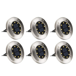 <strong>Amazon</strong> Ebay Hot Sale Auto On/off <strong>Security</strong> Disk Outdoor Garden Wireless <strong>Light</strong> Solar Powered Led Night <strong>Lights</strong> - Product Image 3