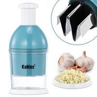 Handmatige roestvrijstalen knoflook- en fruit- en groentesnijder Keukenaccessoires voor merk PS-358C