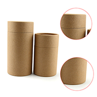 Boîte ronde pour bouteille de parfum, contenant en papier, cadeau de luxe, couleur marron, pièces, boîte d'emballage pour bougies