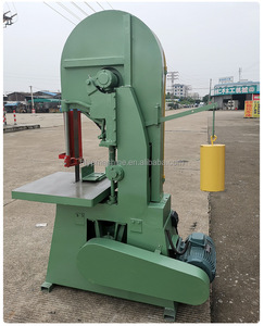 Sega a Nastro Verticale Automatica MJ650 per Uso Industriale Pesante, Macchina per Taglio Legname con Carrello Porta-Lega - Product Image 5