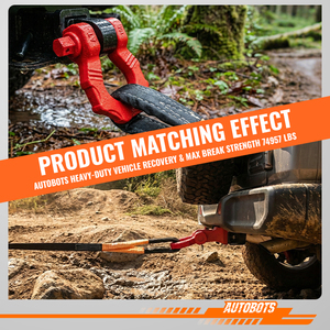 Grillo di Traino AUTOBOTS 10t per Veicoli Fuoristrada, Grillo a D per Traino Auto, Set di Grilli Tipo USA 3/4\" - Product Image 6