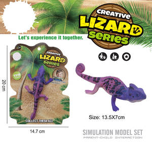 ของเล่นจิ้งจกพลาสติกแบบนิ่มที่ไวต่ออุณหภูมิจิ้งจก TPR เปลี่ยนสีได้ - Product Image 6