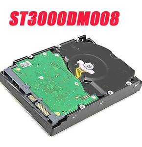 ST3000DM008 ฮาร์ดดิสก์ภายในขนาด 3.5 นิ้ว ความจุ 3TB ความเร็ว 7200RPM แคช 64MB SATA3 สำหรับพีซี เกมมิ่ง เซิร์ฟเวอร์บ้าน และจัดเก็บข้อมูล - Product Image 1