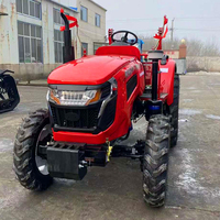 Prix des tracteurs chinois 4x4 Diesel agricole 100 ch 4 roues motrices Diesel petit tracteur diesel chinois Mini 4x4 Tracteurs agricoles