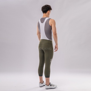 Cuissard de cyclisme personnalisé pour homme, pantalon de vélo trois-quarts, fabricant, séchage rapide, respirant, protection UV - Product Image 3