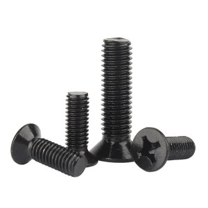 Tornillo avellanado de ranura cruzada JISB1111F Máquina de blanqueamiento de tornillo cruzado rápido M2 M5 M5 15mm - Product Image 5