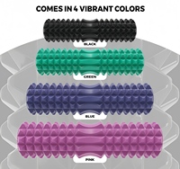 Rouleau de massage vibrant électrique rechargeable CZFIT pour le fitness et le yoga