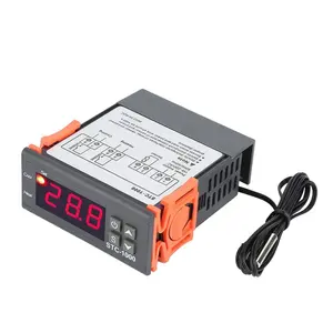 STC-1000 STC 1000 LED Thermostat numérique pour incubateur régulateur de température thermorégulateur relais chauffage refroidissement 12V 24V 220V