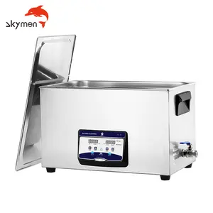 Skymen-limpiador ultrasónico de alta potencia para utensilios de cocina, JP-100s de 30l, 40KHz, suministros de equipo de belleza, dispositivos industriales