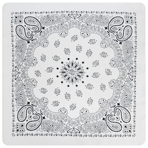 All'ingrosso copricapo rosso Paisley Design sciarpa quadrata stampata personalizzata <span class=keywords><strong>Bandana</strong></span> <span class=keywords><strong>donna</strong></span> carina - Product Image 2
