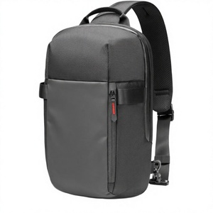 Unisex Fashion Minimalist Crossbody <b>Sling</b> Bag with Nylon & Polyester EDC Daypack Featuring Chest & <b>Shoulder</b> Strap for Men Women - Product Image 2