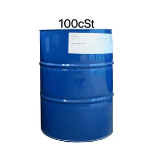 Chemical Auxiliary Silicone Fluid 100 Cst Silicone Oil CAS 63148-62-9