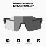 Lunettes de soleil de sport photochromiques 2024, protection UV400 pour VTT, vélo de route, activités de plein air