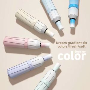 ร่มพับอัตโนมัติ 8 ซี่โครง สีไล่เฉด ขนาดใหญ่ สไตล์ป่าไม้ เคลือบสีดำ สำหรับธุรกิจ ใช้ได้ทั้งกันฝนและกันแดด พร้อมสำหรับโฆษณา - Product Image 4