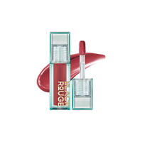 Gloss à lèvres en gel brillant à haute pigmentation Double Layer Velvet 3 DL21 Brick Jasper de la marque coréenne Black Rouge, hydratant et longue tenue