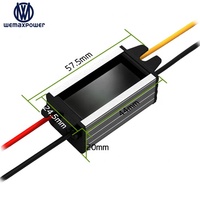Régulateur de tension étanche pour voiture 24V vers 12V 5A, convertisseur DC-DC abaisseur 5 ampères 24VDC à 12VDC