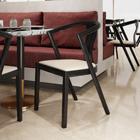 Ensembles de restaurant Meubles Tables et chaises de salle à manger pour café café boutique Table à manger en verre Ensemble de salle à manger