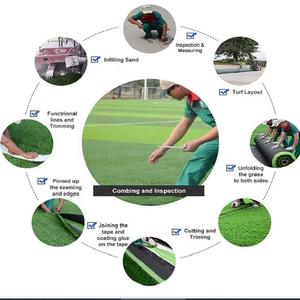 Décoration Anti-UV Jardin et Maison <span class=keywords><strong>Gazon</strong></span> <span class=keywords><strong>Synthétique</strong></span> 20-50mm Mur de <span class=keywords><strong>Gazon</strong></span> Artificiel pour Tapis de Mariage - Product Image 6