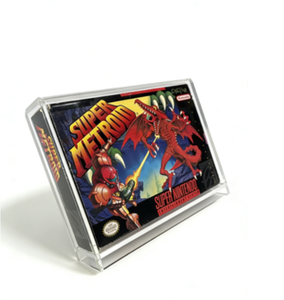 Caja de Videojuegos de Acrílico Protectora con Bordes Reforzados para Juegos Clásicos, Protección Antirayones - Product Image 1