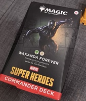 Коллекционная коробка для предсобранных колод Wakanda Forever Marvel MTG: Набор из одной коробки для коллекционных и карточных игр для энтузиастов