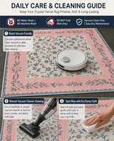 Classic Persian Pattern Hall Runner Rug, Hot Sale, Custom & Wholesale, Anti Slip Entrance Mat