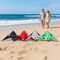 SUNEYE SEF09 Cerf-volant de freestyle à double ligne durable de 1,8 m en polyester, Monstre marin pour activités de plein air adultes, Résine du Zhejiang