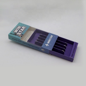 Vente en gros de 5 boîtes de paquets de cigarettes avec languettes de suspension, emballage de luxe en carton résistant aux enfants pour fumeurs - Product Image 1