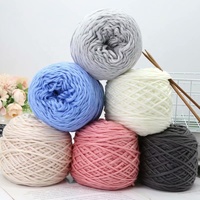 Hot Sale Various Colors Warm Milk Cotton Kit 16ply 200g Soft 100% Yarn for Hand Knitting Crochet Scarf Wool Yarns