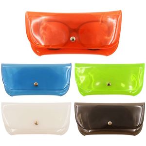Stylish Clear Pvc Colorful Eyeglasses Pouch Organizer Portable <b>Sunglasses</b> Case - Product Image 3