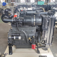 Motor Diésel Weifang ZH4105ZD Euro 2, Arranque Eléctrico, Cuatro Cilindros, 4 Tiempos, 56KW/1500Rpm, Refrigerado por Agua, con Cojinete