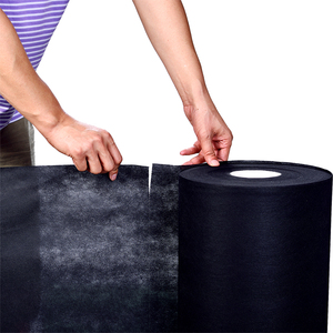 Vải Không Dệt Màu Đen/Xám Của Nhà Máy Trung Quốc Vải Phủ Bụi Vải Không Dệt <span class=keywords><strong>PP</strong></span> Spunbond Cuộn Cho Ghế Sofa Và Nệm - Product Image 2