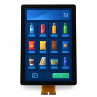 Module d'affichage tactile 21,5 pouces AG50 en verre ultra-blanc avec revêtement UV IR 1000 Nits pour l'intégration de distributeurs automatiques en extérieur