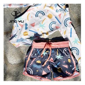 Traje de Baño para Bebé 2025, Venta Caliente, Personalizado por el Fabricante, Estampado de Doble Cara, Traje de Baño Corto para Niños, Reciclado - Product Image 2