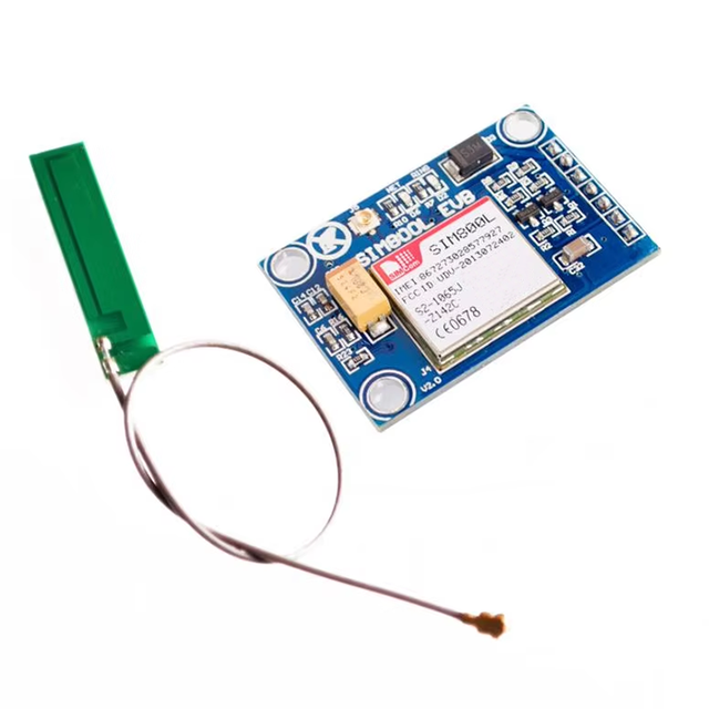 New SIM800L GPRS GSM Module W/ PCB Antenna SIM Board Quad Band for MCU