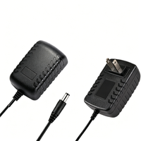 Adaptateur secteur mural AC/DC 12V 2A 24V 1A avec prise US de haute qualité pour bandes LED, moniteurs CCTV et systèmes de sécurité - Offre Spéciale