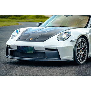 Kit carrosserie PP Pare-chocs avant Jupes latérales Pare-chocs arrière Diffuseur pour Porsche Carrera <span class=keywords><strong>911</strong></span> 992 <span class=keywords><strong>GT3</strong></span> <span class=keywords><strong>2018</strong></span>+ - Product Image 4